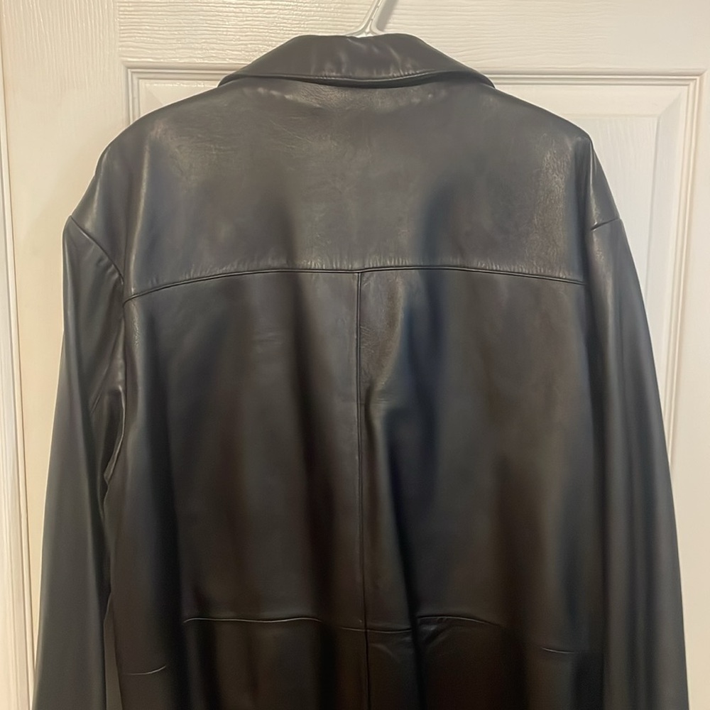 VINTAGE OVERSIZED DANIER LEATHER JACKET - Picture 4 of 4